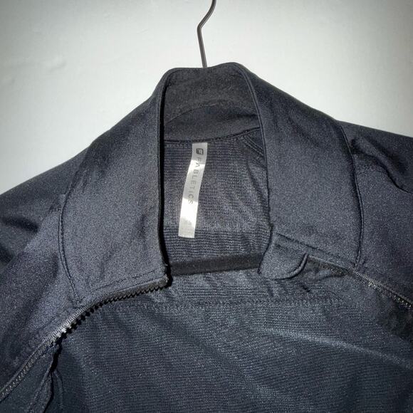 Fabletics Kimmy Mock Neck Jacket Women’s XS Black Zip Front Long Sleeve Active - Picture 10 of 14